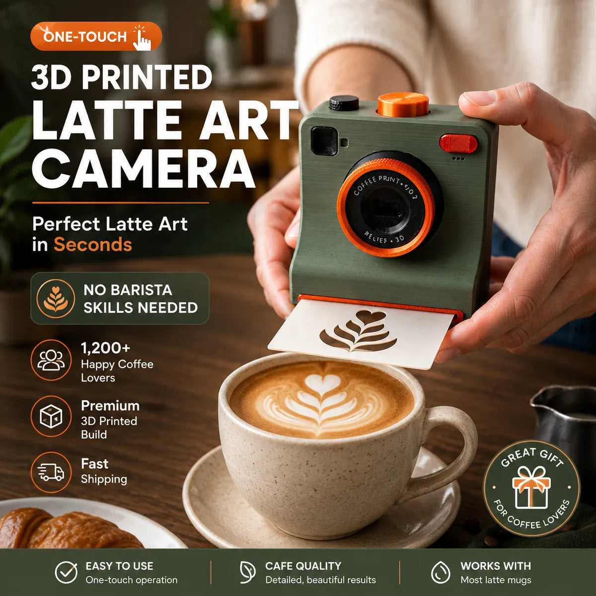 Coffee Stencil Camera