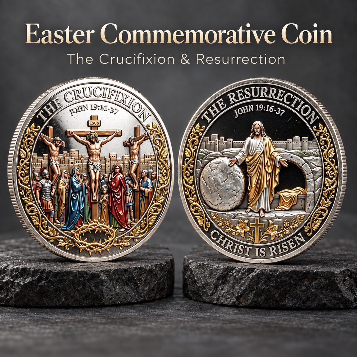 🔥🔥 Buy 1 Get 2 Free —2026 New Limited Edition Easter Commemorative Coin