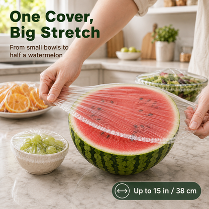⏳LAST DAY SALE 50% OFF!!🔥Hazels® Disposable Stretch Food Covers for Bowls & Plates