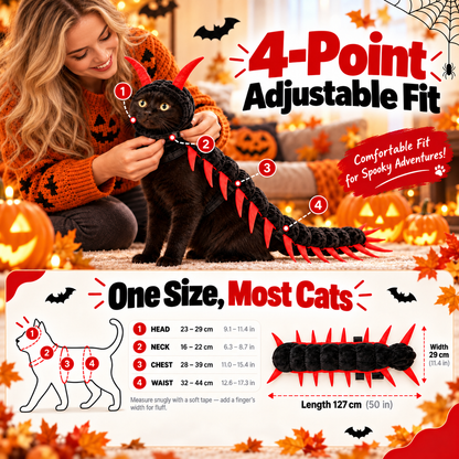 🔥🔥Buy1Get 1 Free Each$19.99🔥—Cat Centipede Costume