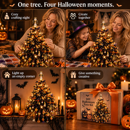 🎄✨ DIY Beaded Halloween Kit – Create Your Own Sparkling Holiday Decoration