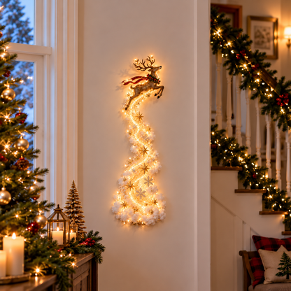 ✨Christmas Magic Trail Wall Light - A Little Christmas Magic, Right on Your Wall✨