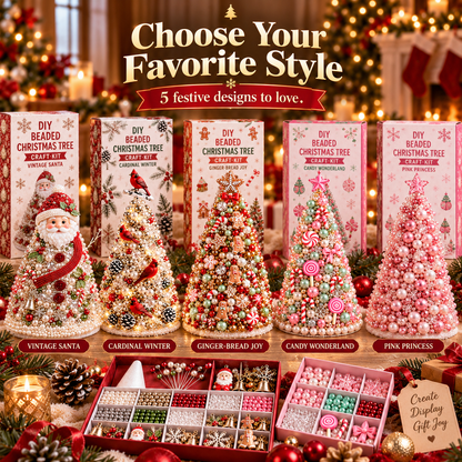 ✨ Last Day — 70% OFF ✨🎄 DIY Beaded Christmas Tree Craft Kit