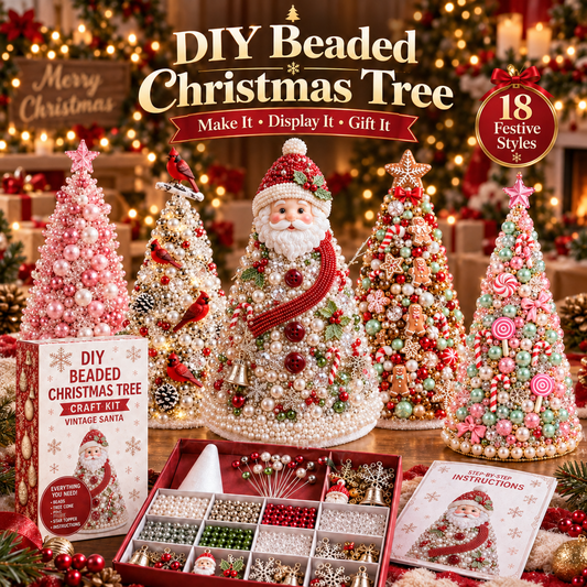 ✨ Last Day — 70% OFF ✨🎄 DIY Beaded Christmas Tree Craft Kit