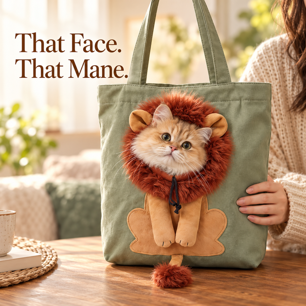 🔥Last Day 49% OFF✨—Bolso de Transporte Rey de la Selva
