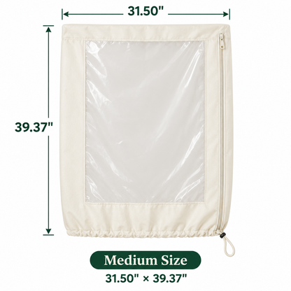 🌿 WINTER GARDEN ESSENTIAL | Plant Frost Protection Cover – Breathable Reusable Cover for Shrubs, Pots & Young Trees