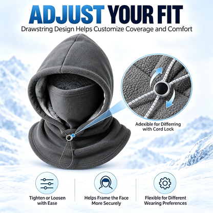 🔥❄️ Ultimate 3-in-1 Winter Balaclava – Head, Face & Neck Coverage