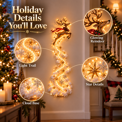 ✨Christmas Magic Trail Wall Light - A Little Christmas Magic, Right on Your Wall✨