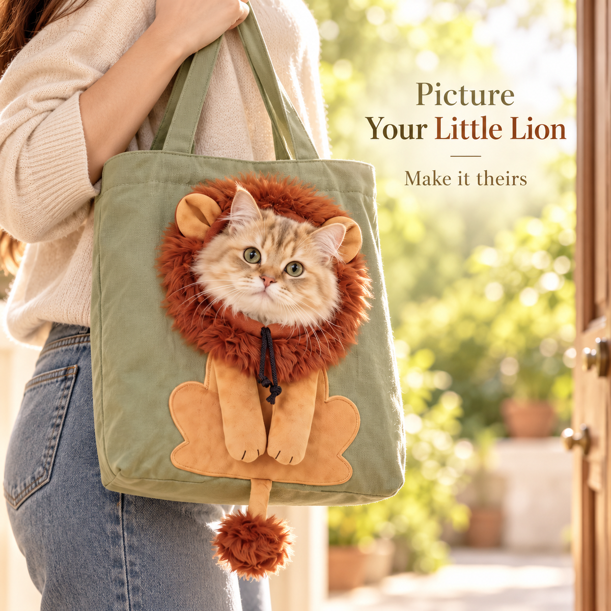 🔥Last Day 49% OFF✨—Bolso de Transporte Rey de la Selva