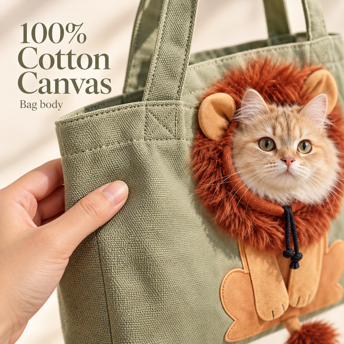 🔥Last Day 49% OFF✨—Bolso de Transporte Rey de la Selva