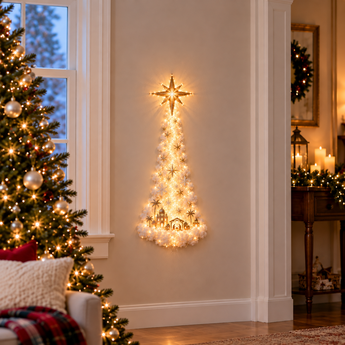 ✨Christmas Magic Trail Wall Light - A Little Christmas Magic, Right on Your Wall✨