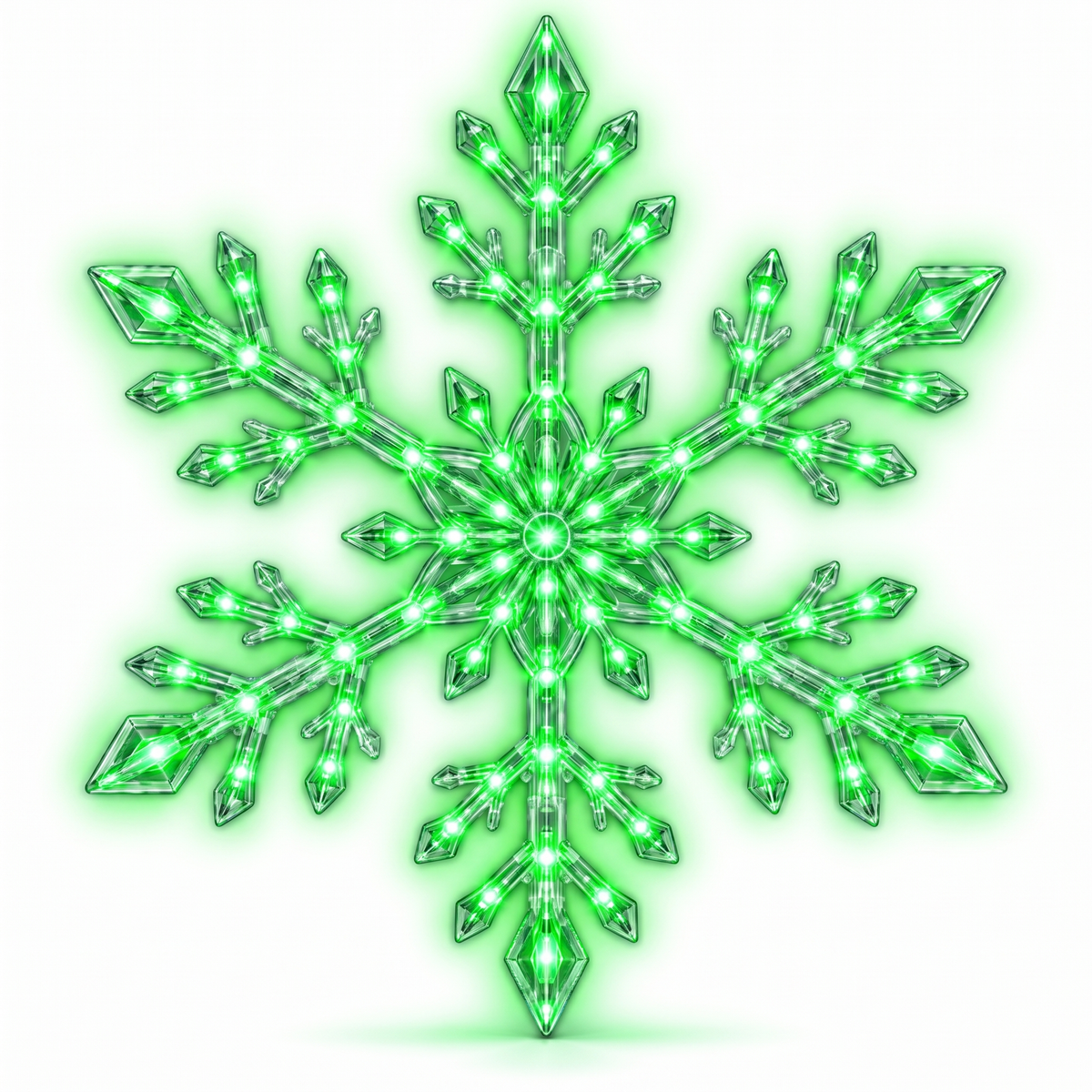 LED Snowflake Wall Set