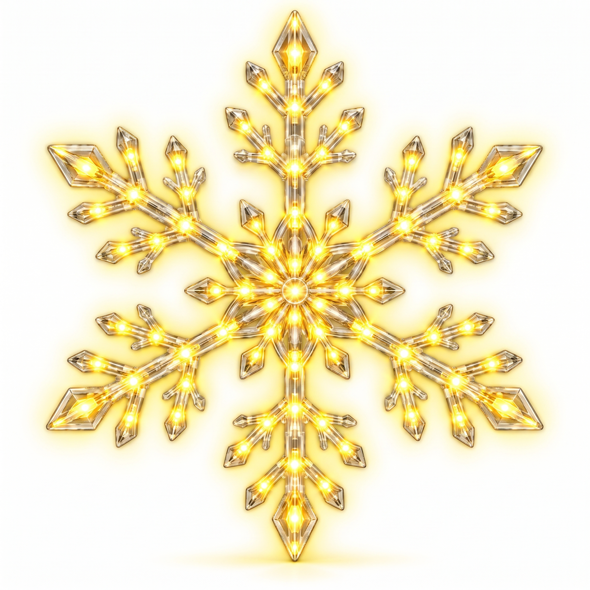 LED Snowflake Wall Set