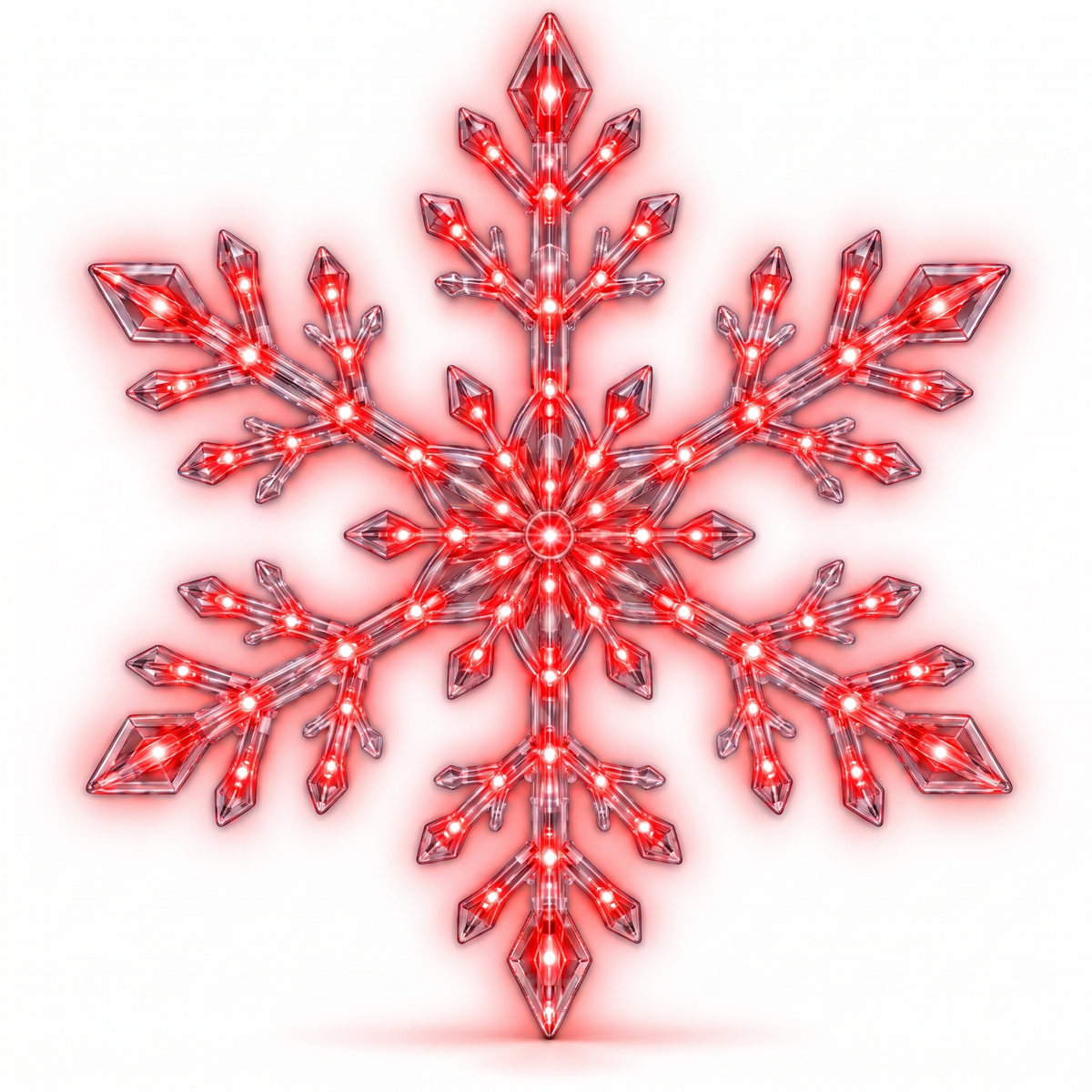 LED Snowflake Wall Set