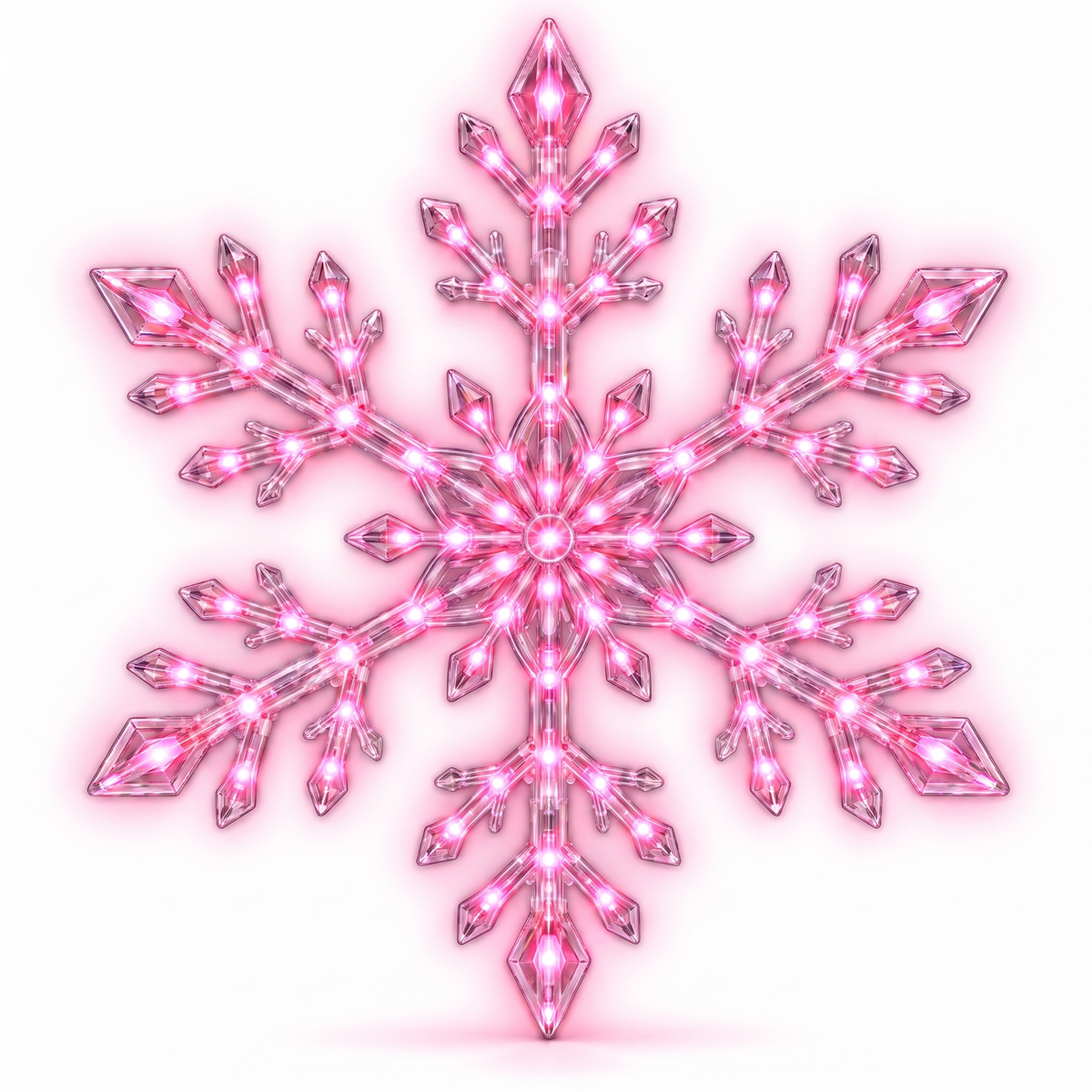 LED Snowflake Wall Set