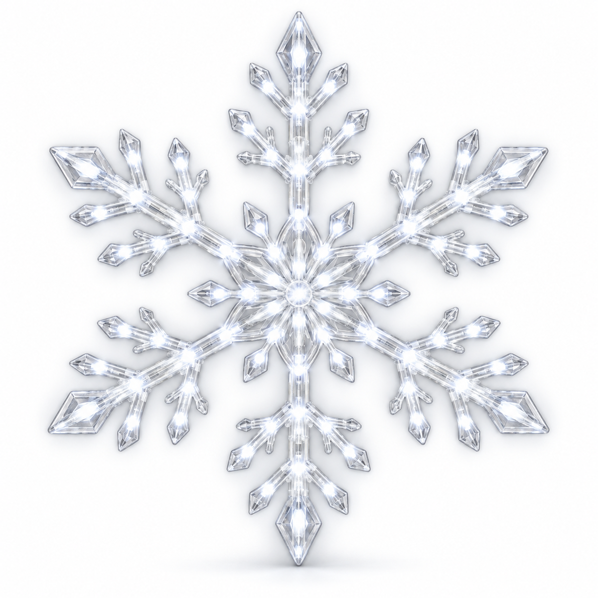 LED Snowflake Wall Set